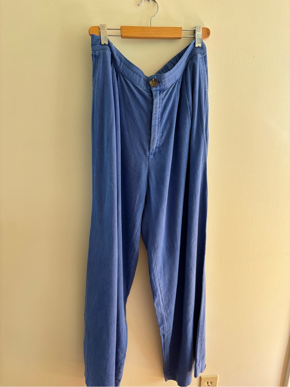 Linen Blue Trousers